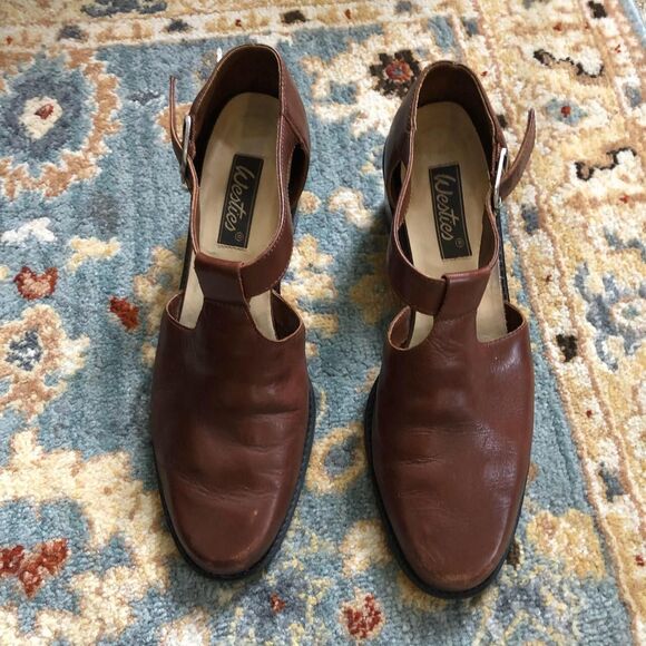 Westies Shoes - 90s vintage leather sandals by Westies